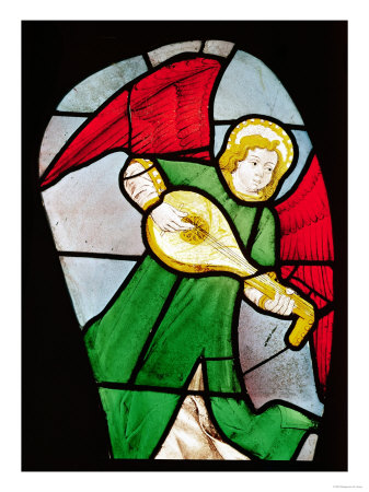 Angel Musician Giclee Print Angel Musician Giclee Print