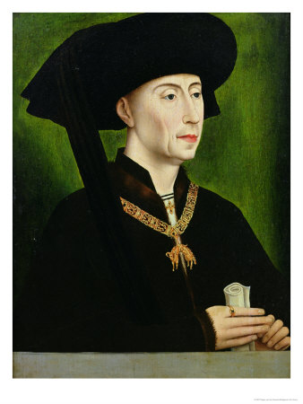 Portrait of Philippe Le Bon (1396-1467) Duc De Bourgogne