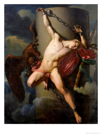 of Prometheus, 1819 Giclee