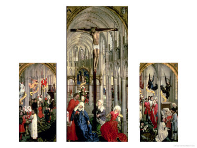 The Altarpiece of the Seven Sacraments circa 1445-50