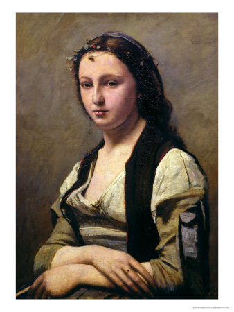 The Woman with the Pearl circa 1842