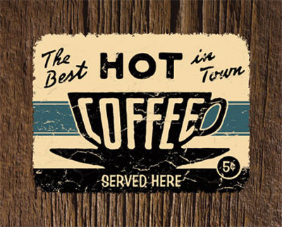 Hot Coffee Print Hot Coffee Print