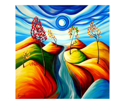 Autumn Oasis Giclee Print Autumn Oasis Giclee Print