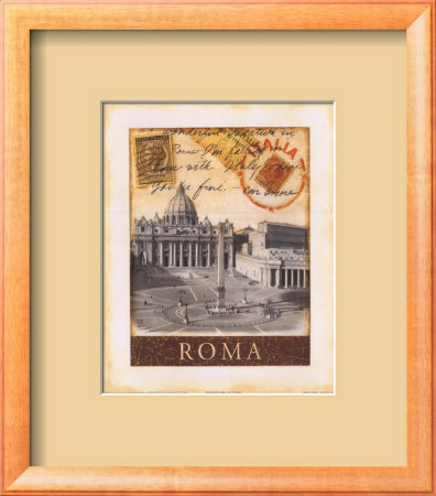 Destination Rome Framed Print Destination Rome Framed Print