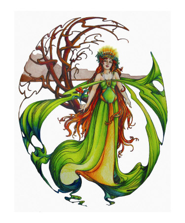 Brighid Giclee Print Brighid Giclee Print