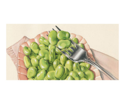 Lima Beans Giclee Print