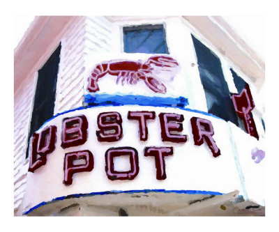 Lobster Pot Giclee Print Lobster Pot Giclee Print