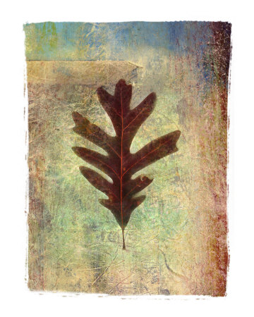Leaf Painting 4 Giclee Print Leaf Painting 4 Giclee Print