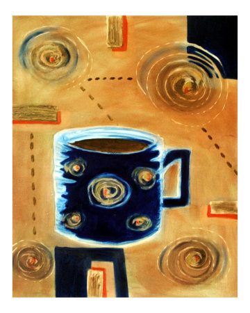 Coffee Swirl Giclee Print Coffee Swirl Giclee Print