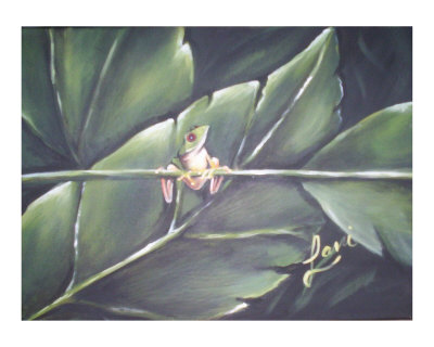 Tree Frog Giclee Print Tree Frog Giclee Print