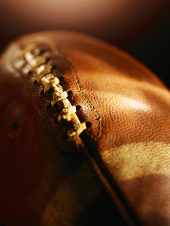 Football Stretched Canvas Print