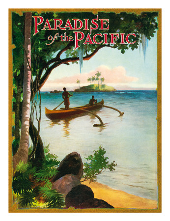 Paradise of the Pacific Magazine, Hawaii c.1930s Giclee Print Paradise of the Pacific Magazine, Hawaii c.1930s Giclee Print