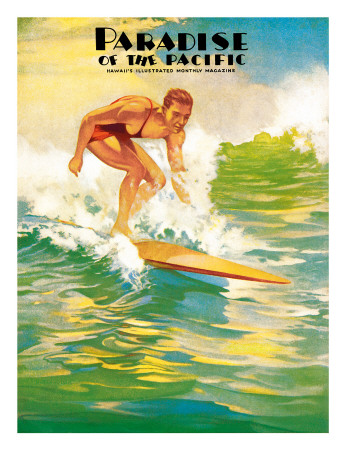 Paradise of Pacific Magazine, c.1930 Giclee Print Paradise of Pacific Magazine, c.1930 Giclee Print