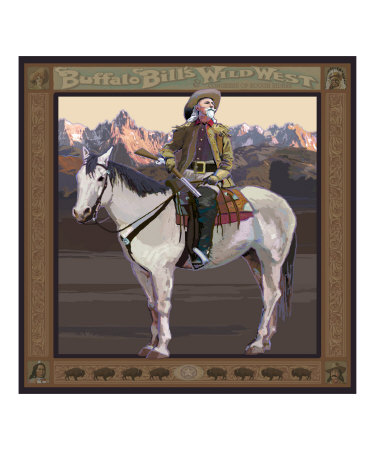 Buffalo Bill Cody Giclee Print Buffalo Bill Cody Giclee Print