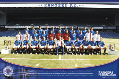Rangers Team Shot Poster Rangers Team Shot Poster
