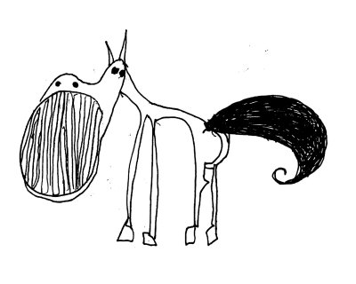horsie Giclee Print horsie Giclee Print