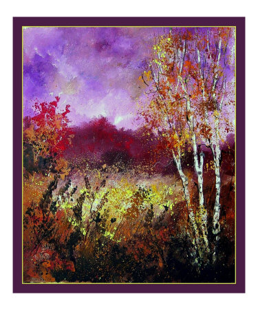 poplars Giclee Print poplars Giclee Print