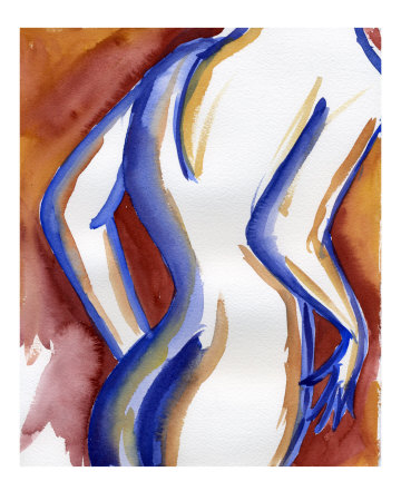 Nude Standing Giclee Print Nude Standing Giclee Print