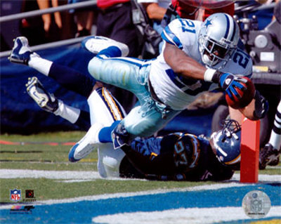 Julius Jones '05 / '06 - Touchdown Photograph Julius Jones '05 / '06 - Touchdown Photograph
