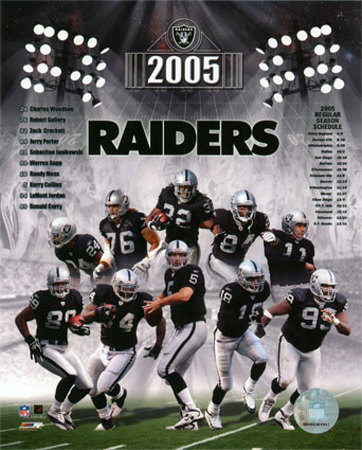 Raiders 2005 - Composite Photograph Raiders 2005 - Composite Photograph