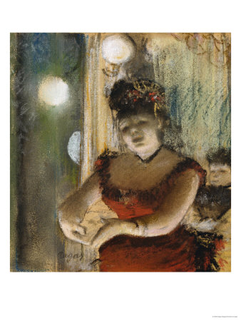Singer in a Cafe