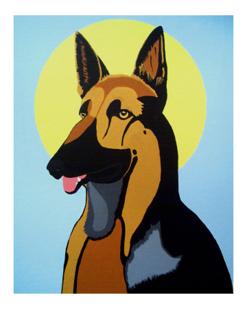 Nero, The Protector Giclee Print Nero, The Protector Giclee Print