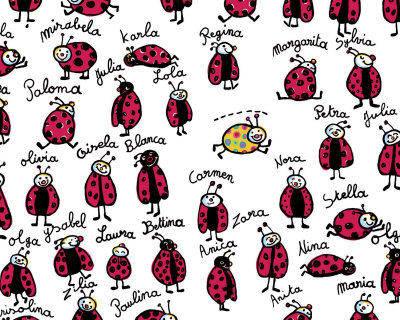 Ladybirds Print Ladybirds Print