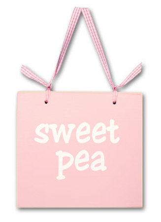 Sweet Pea Wood Sign Sweet Pea Wood Sign