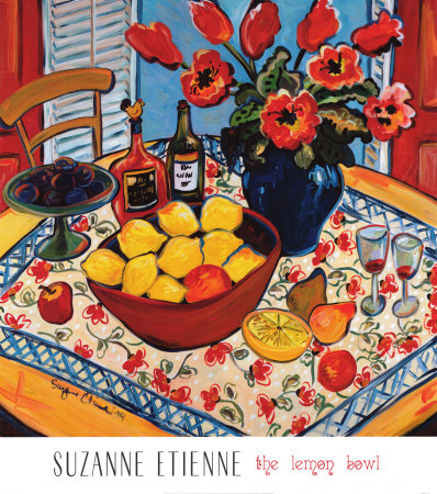 The Lemon Bowl Print The Lemon Bowl Print