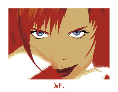 On Fire Print On Fire Print