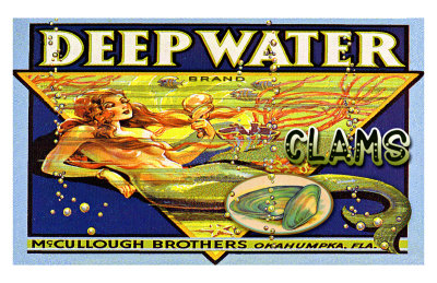 Deep Water Clams Giclee Print Deep Water Clams Giclee Print
