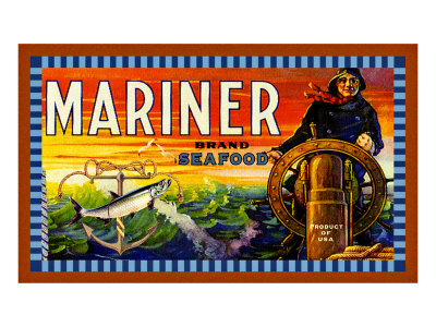 Mariner Salmon Giclee Print Mariner Salmon Giclee Print