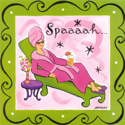 Girl Talk, Spa Print Girl Talk, Spa Print