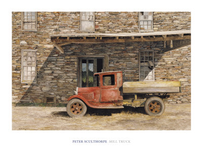 Mill Truck Print Mill Truck Print