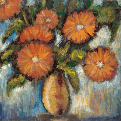 Orange Poppies I Print Orange Poppies I Print
