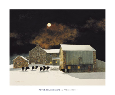 A Pale Moon Print A Pale Moon Print