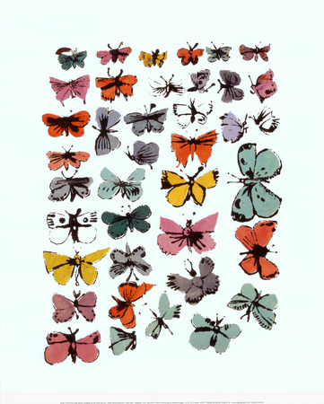 Butterflies, 1955 Print Butterflies, 1955 Print
