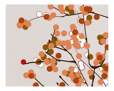 Orange Cherry Blossom Photographic Print Orange Cherry Blossom Photographic Print