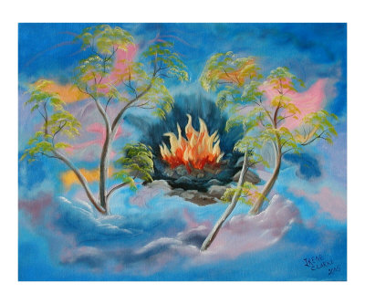 Fire Giclee Print Fire Giclee Print
