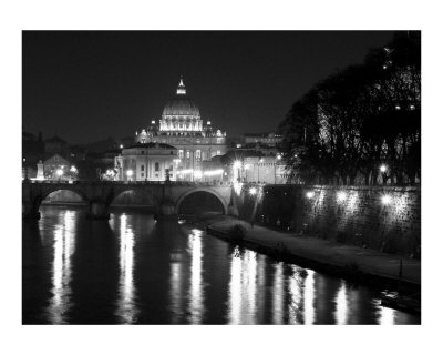 St. Peter's at Night Photographic Print St. Peter's at Night Photographic Print