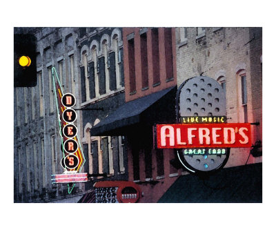 Alfred's on Beale Giclee Print Alfred's on Beale Giclee Print