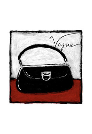 Vogue on Red Print Vogue on Red Print