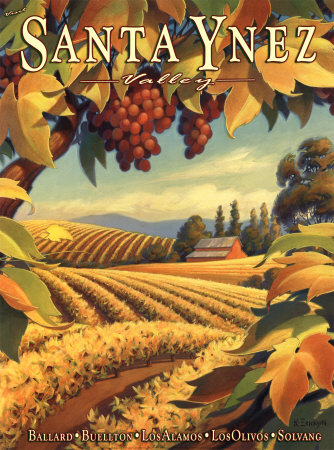 Santa Ynez Valley Print Santa Ynez Valley Print