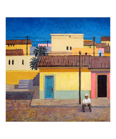 Pueblo Street Giclee Print Pueblo Street Giclee Print