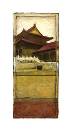 Oriental Panel I Giclee Print Oriental Panel I Giclee Print