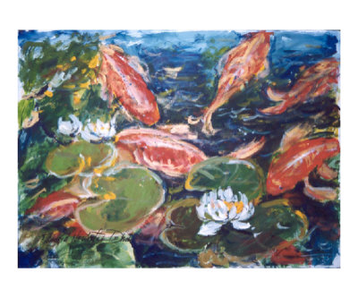 Koi(a) Giclee Print Koi(a) Giclee Print