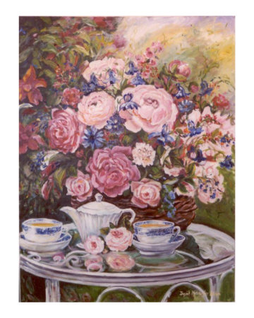 Tea Time Giclee Print Tea Time Giclee Print