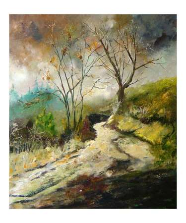 Path in Harroy Giclee Print Path in Harroy Giclee Print