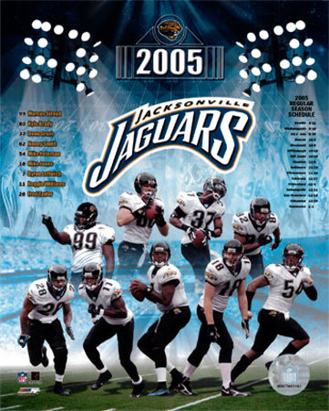 2005 Jaguars - Team Composite Photograph 2005 Jaguars - Team Composite Photograph