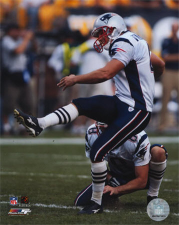 Adam Vinatieri - '05 / '06 Action Photograph Adam Vinatieri - '05 / '06 Action Photograph